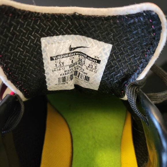 Nike Mercurial Victory Indoor/TF Soccer Shoes Pink/Green - Picture 5 of 5